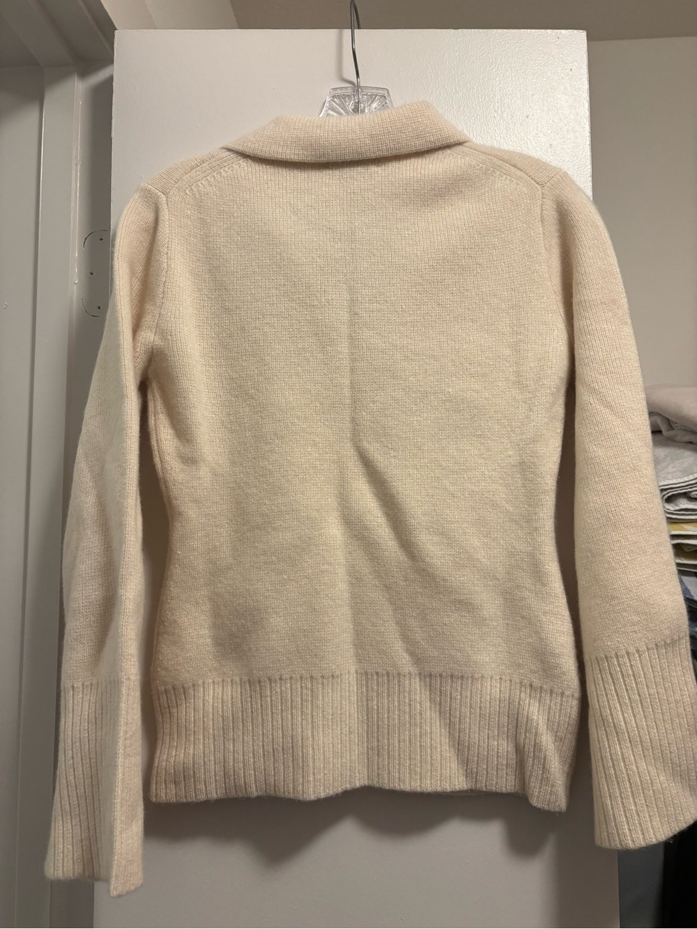 NWT J Crew Off-White Sweater - Picture 4 of 4
